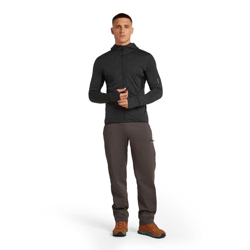 Icebreaker M Merino Blend 200 RealFleece Descender LS Zip Hoodie image number 11